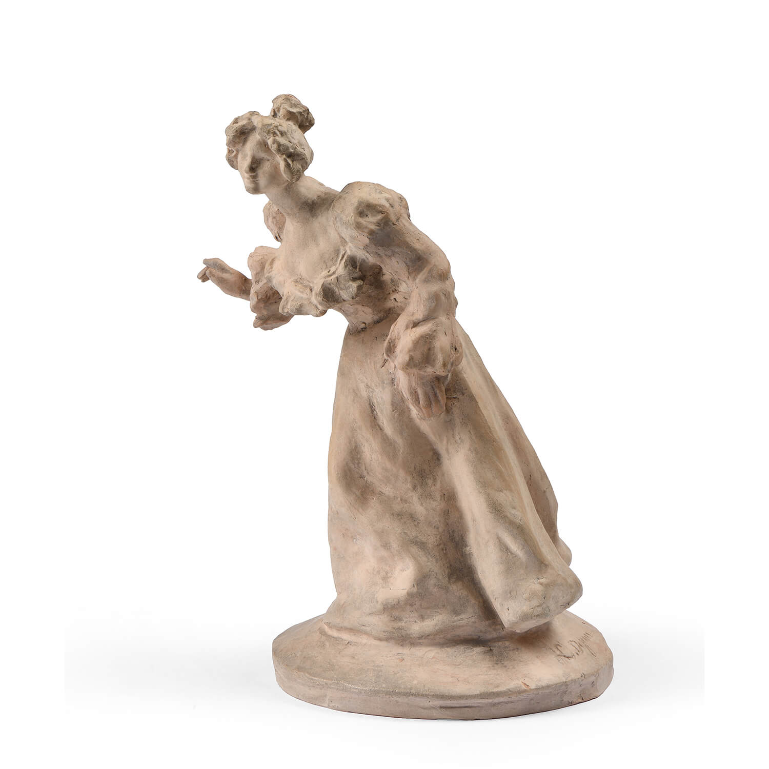 Louis Dejean - Elegante - terre cuite - Galerie Paris Manaus