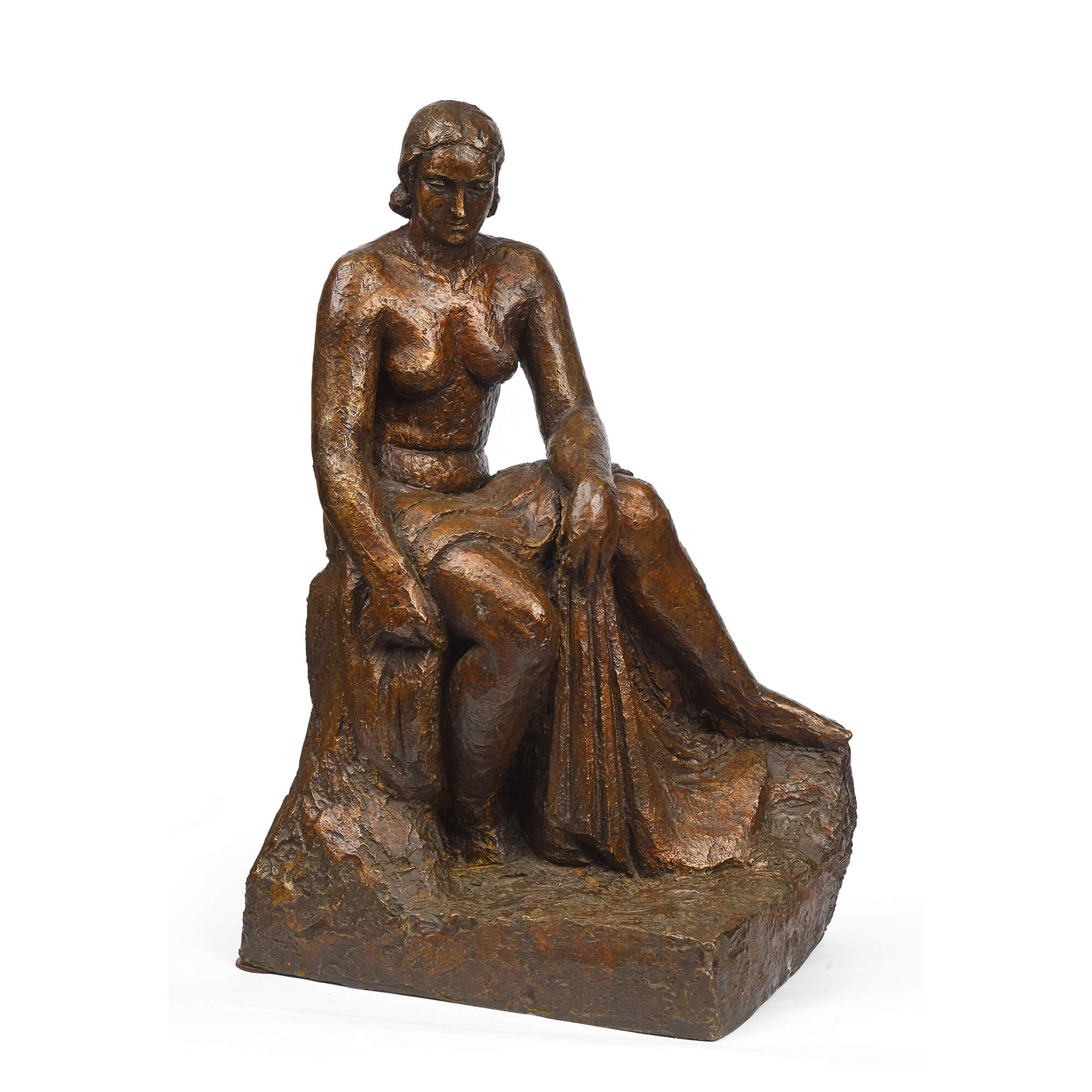 Rene Collamarini - Baigneuse Assise - Galerie Paris Manaus